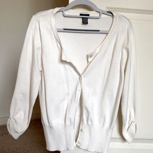 Rue 21 cream cardigan